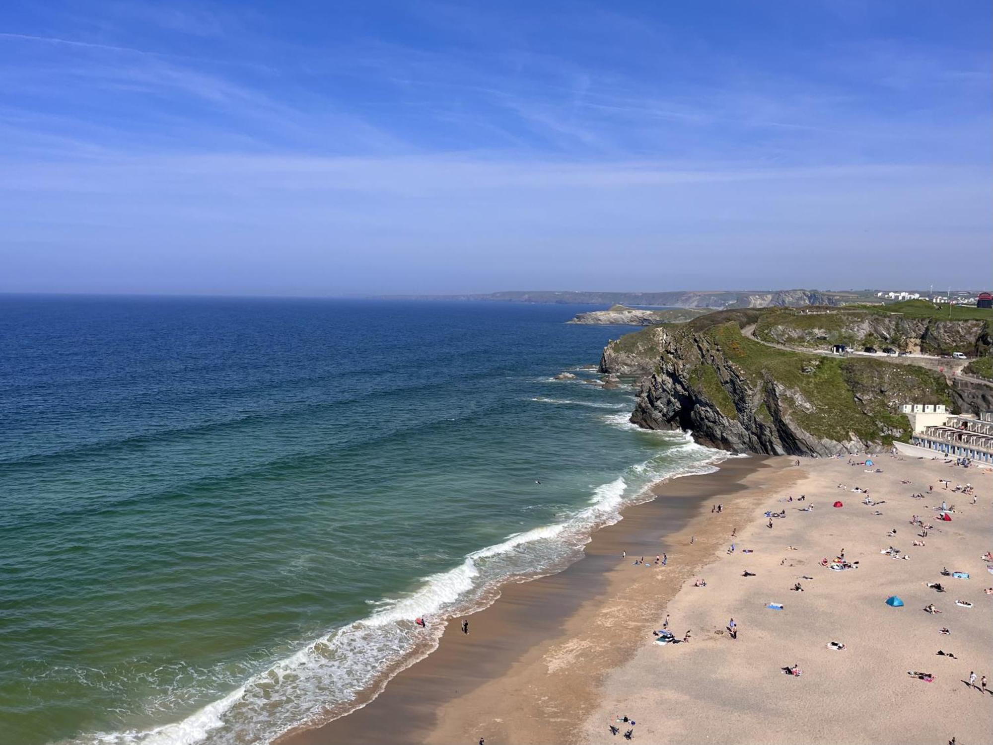 Newquay Rocklands Beach View מראה חיצוני תמונה
